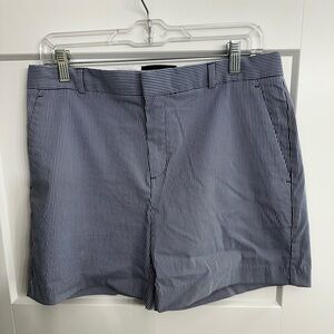 Banana Republic Women's Navy Pinstripe Shorts